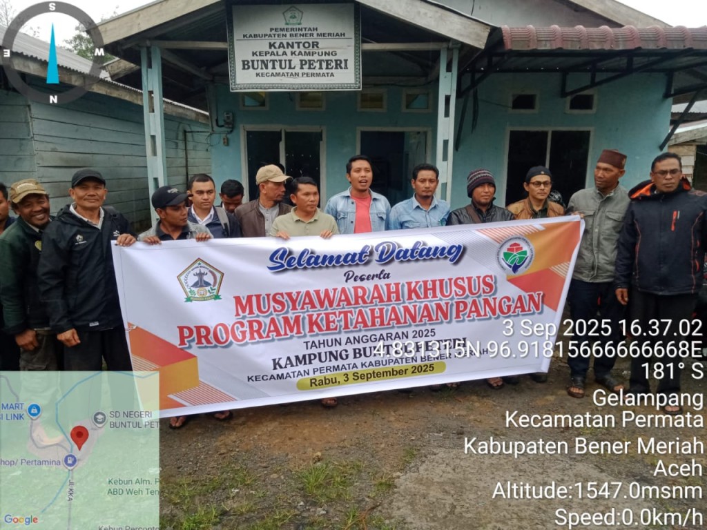 musawarah Desa Buntul Peteri